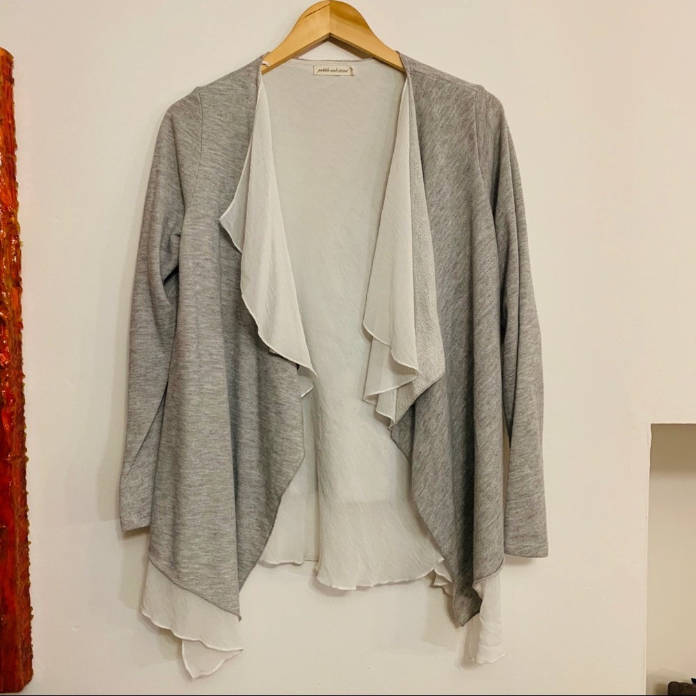 Sweatshirt sweater with shear liner